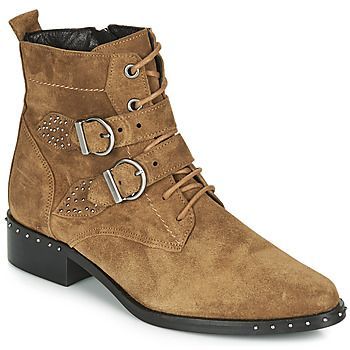 SWAG V4 CRTE VEL  women's Mid Boots in Brown