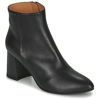 SHEFFIELD  women's Low Ankle Boots in Black
