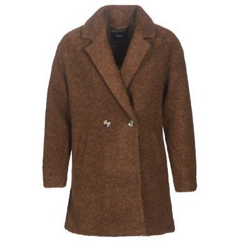 ONLNINA  women's Coat in Brown