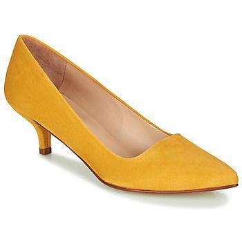 TOFLEX SOLE  women's Court Shoes in Yellow. Sizes available:5,6