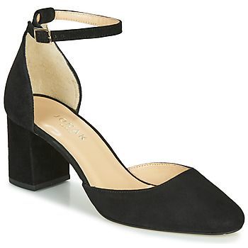 VAILLANTE  women's Court Shoes in Black. Sizes available:4,5.5