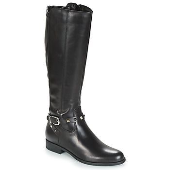 TESS  women's High Boots in Black. Sizes available:3.5