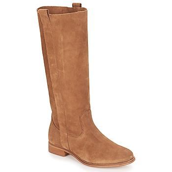 THEE  women's High Boots in Brown. Sizes available:3.5