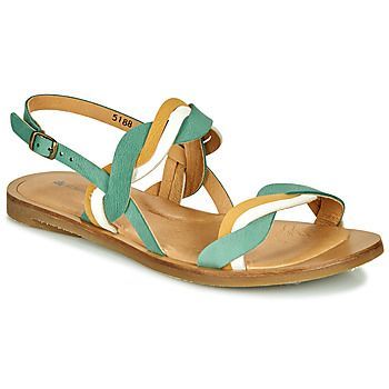 TULIP  women's Sandals in Green. Sizes available:7