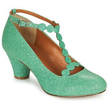 ROSALIA  women's Court Shoes in Green. Sizes available:3