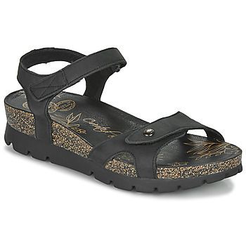 SULIA  women's Sandals in Black. Sizes available:4,5