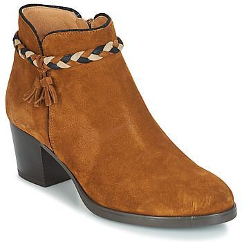 RADIEUSE  women's Low Ankle Boots in Brown. Sizes available:6