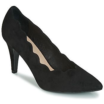 SAPHIR  women's Court Shoes in Black. Sizes available:4,6.5