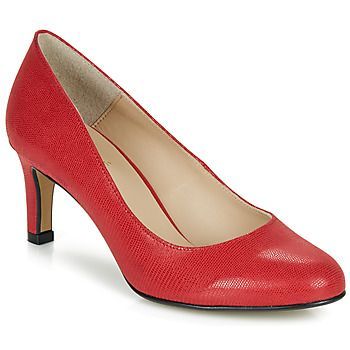 POMARA 2  women's Court Shoes in Red. Sizes available:4,6.5