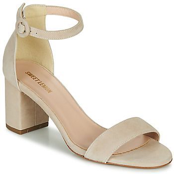 SAKORY  women's Sandals in Beige. Sizes available:4