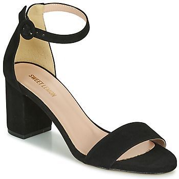 SAKORY  women's Sandals in Black. Sizes available:7.5