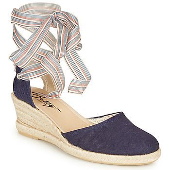 MARISSO  women's Sandals in Blue. Sizes available:6,7,8