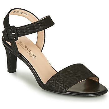 BACIA  women's Sandals in Black. Sizes available:6.5,7