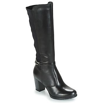 TANIA  women's High Boots in Black. Sizes available:5,6,6.5