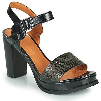 JOBA  women's Sandals in Black. Sizes available:4,5,6,7