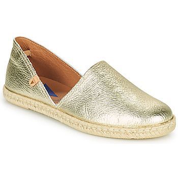 CARMEN  women's Espadrilles / Casual Shoes in Gold