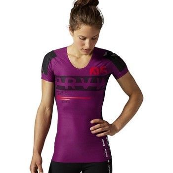 Rcf Compression SS Top  women's T shirt in multicolour
