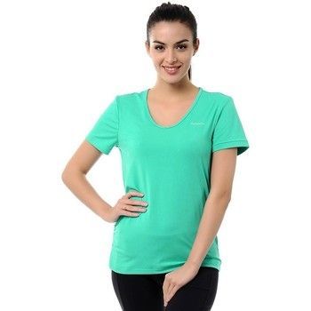 SE Vneck Tee  women's T shirt in Green