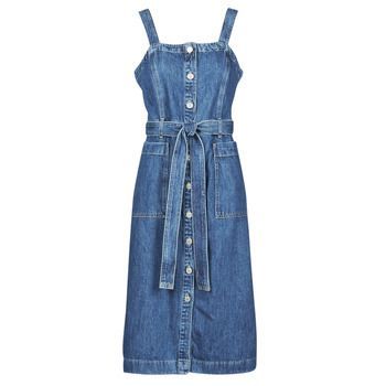 Levis  OUT OF THE BLUE X  women's Dress in Blue. Sizes available:XS