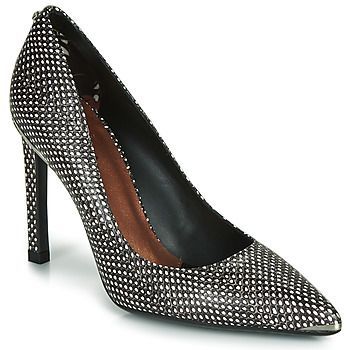 MELLISS  women's Court Shoes in Black. Sizes available:3,4