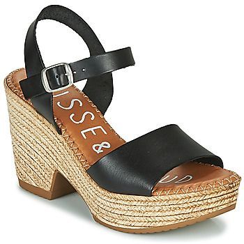 ERA  women's Sandals in Black. Sizes available:6.5