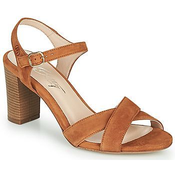 MOUDINE  women's Sandals in Brown. Sizes available:7,8