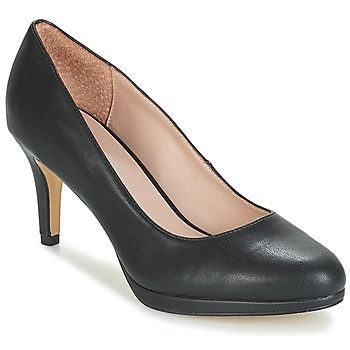 CRYSTAL  women's Court Shoes in Black. Sizes available:3.5,4,5