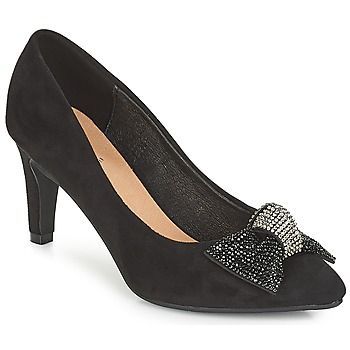 FASCINE  women's Court Shoes in Black. Sizes available:3.5,5