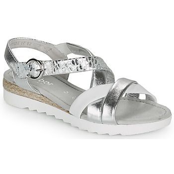 KRIZI  women's Sandals in Silver. Sizes available:3