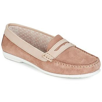 FRIOULA  women's Loafers / Casual Shoes in Beige. Sizes available:3.5