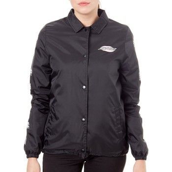 Black Multi Cruz Coach Womens Jacket  women's Jacket in Black. Sizes available:UK 14