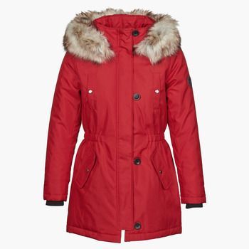 ONLIRIS  women's Parka in Red. Sizes available:S,M,L,XL,XS