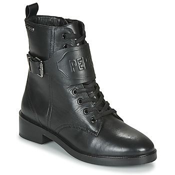 MALDON LOGO  women's Mid Boots in Black. Sizes available:5,6.5