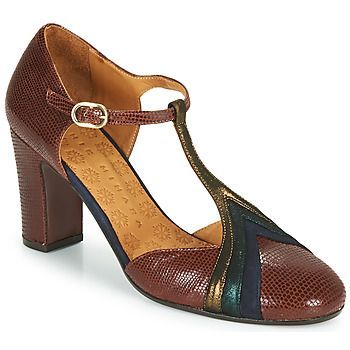 WALKI  women's Court Shoes in Brown. Sizes available:9
