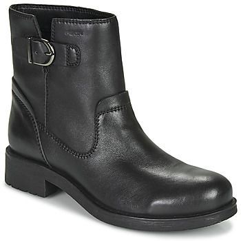 RAWELLE  women's Mid Boots in Black. Sizes available:4,6,7,7.5