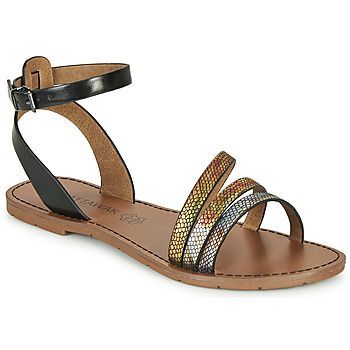 PAGO  women's Sandals in Black. Sizes available:7.5