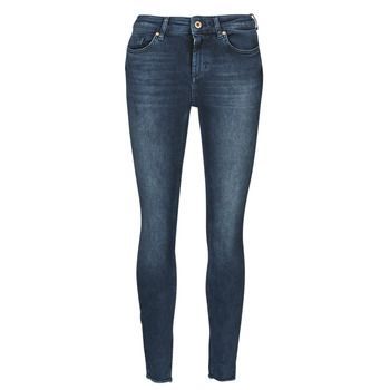 ONLBLUSH  women's Skinny Jeans in Blue. Sizes available:EU S / 32,EU M / 32,UK 6 / 8,UK 8 / 10,UK 10 / 12