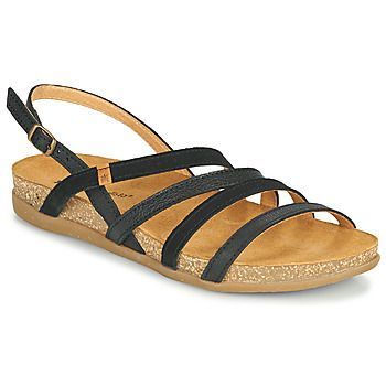 ZUMAIA  women's Sandals in Black. Sizes available:3