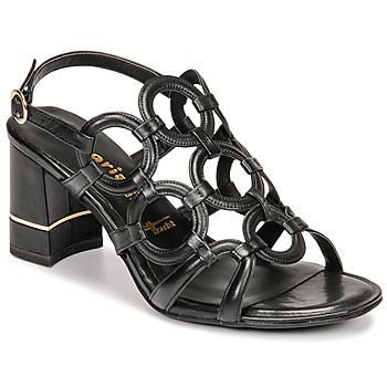 DALINA  women's Sandals in Black. Sizes available:3.5,4,5,6,6.5
