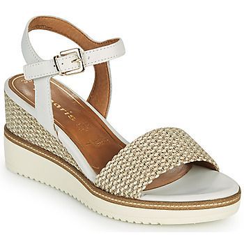 ALIS  women's Sandals in White. Sizes available:3.5,4,6.5,7.5
