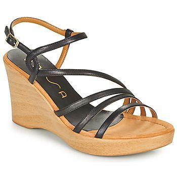 RABAL  women's Sandals in Black. Sizes available:4,5,6.5,7