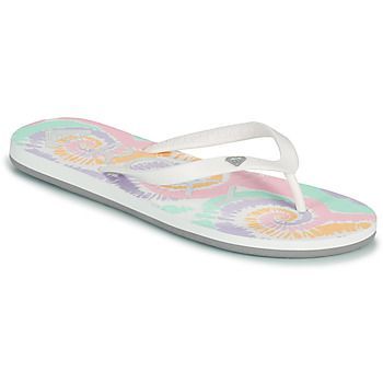 TAHITI VII  women's Flip flops / Sandals (Shoes) in White. Sizes available:3,4,5,6