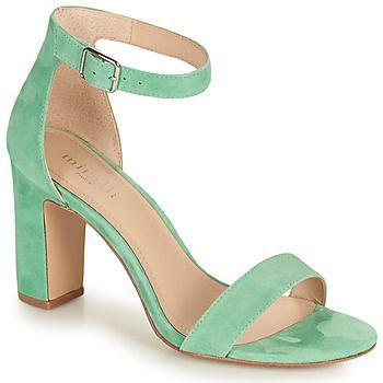 BEINTA  women's Sandals in Green. Sizes available:5,5.5,7
