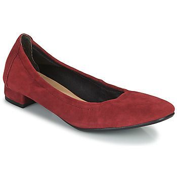 OLYMPS  women's Shoes (Pumps / Ballerinas) in Red. Sizes available:3.5