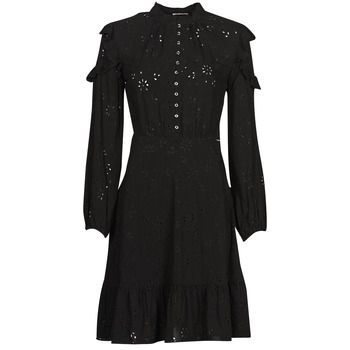 DRESSI  women's Dress in Black. Sizes available:UK 8,UK 10,UK 12,UK 16