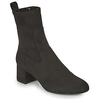 LAJUAR  women's Low Ankle Boots in Black. Sizes available:3.5,4,5,5.5,6.5,7