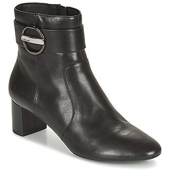 PHEBY  women's Low Ankle Boots in Black. Sizes available:3,4,5,6,7,7.5
