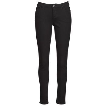 PETRA  women's Trousers in Black. Sizes available:UK 8,UK 10,UK 12,UK 14,UK 16