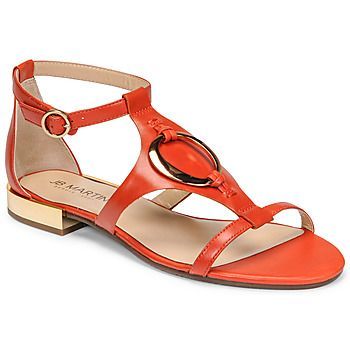 BOCCIA  women's Sandals in Orange. Sizes available:7.5