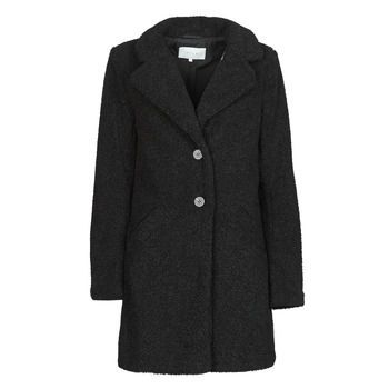 VILIOSI  women's Coat in Black. Sizes available:UK 6,UK 10,UK 12